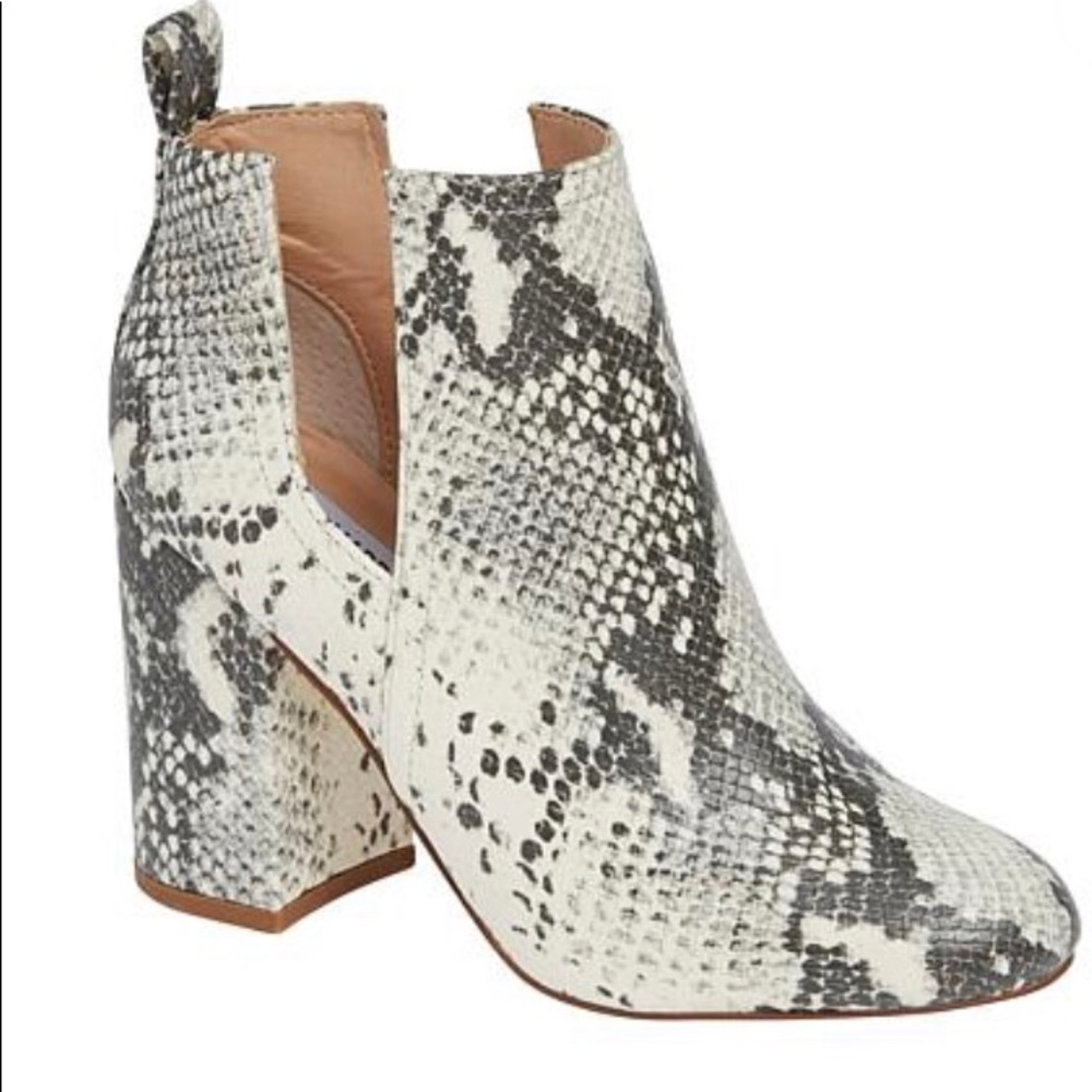 Steve Madden snake bootie